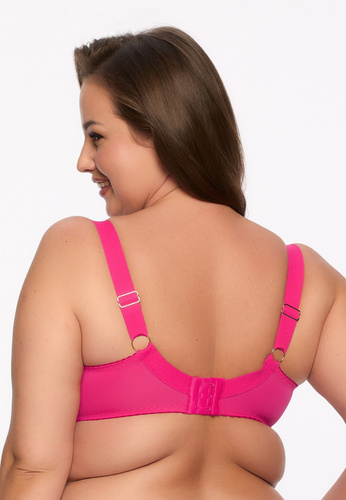 BSM 1134 Keto Biustonosz półusztywniany maxi Gaia- fuksja