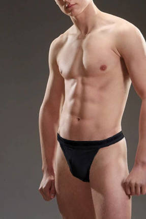 Slipy męskie Tanga High Emotion czarny