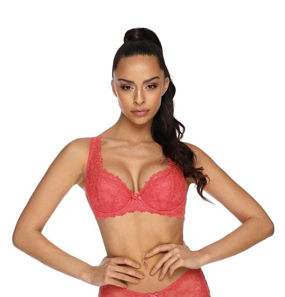 M-053/22 Carmela Biustonosz Usztywniany Mat khaki