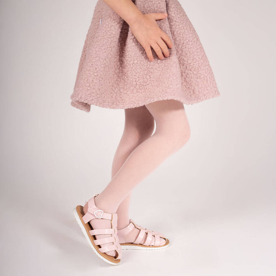 141702 Rajstopy gładkie 20 den Nicol - różowy