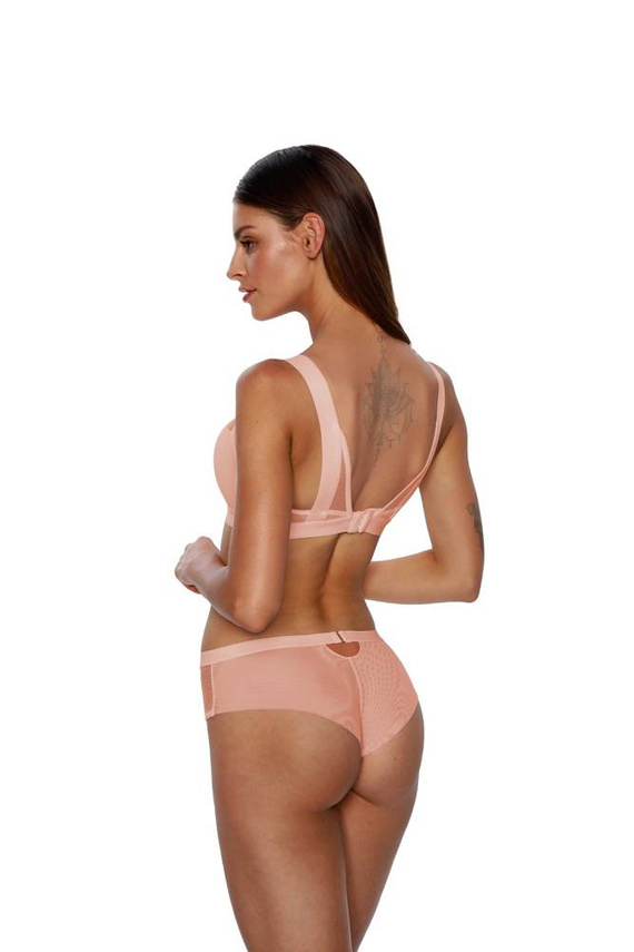 Lara B-748/2 Figi Damskie Brazyliany Kinga biały