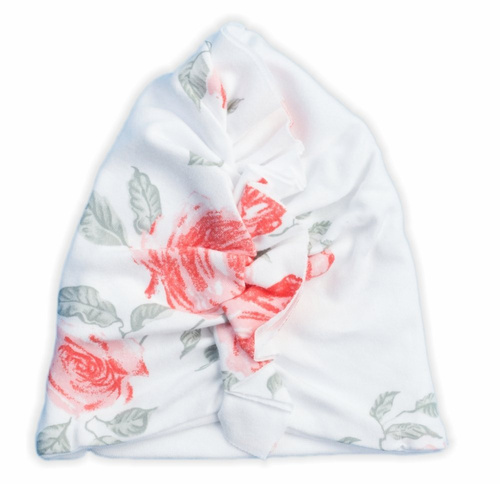 168055 Czapeczka dziecięca turban "Róża" Nicol