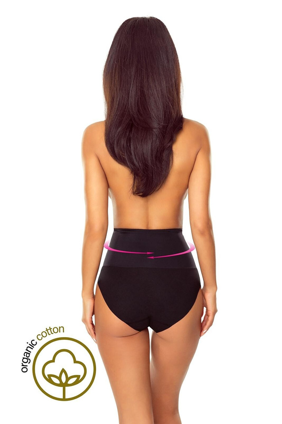 Figi modelujące czarne 7003 Eliza Lapinee wyszczuplające brzuch i talię