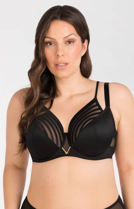 K810 Yoko Biustonosz miękki Gorsenia - czarny 