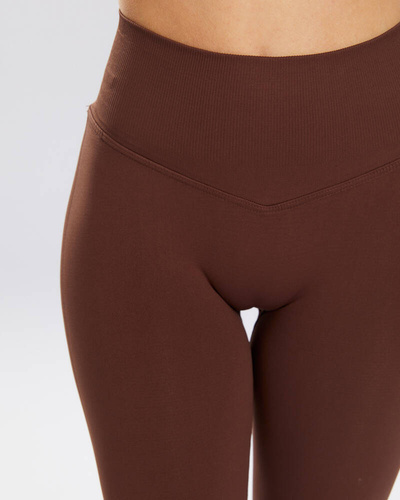 Flex legginsy damskie Spaio coffee