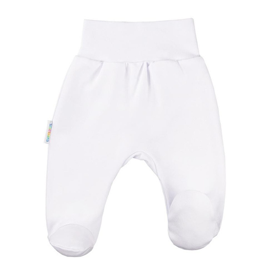 White Półśpiochy niemowlęce Ewa Klucze - biały  