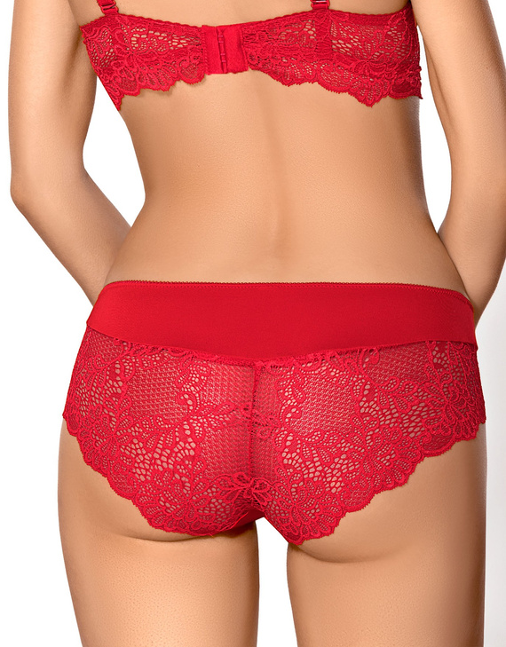 Claudia Szorty Damskie Nipplex - czerwone