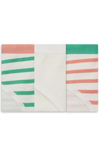 36508-K083 Henderson Figi damskie ecru – bawełniane bikini 3-pack