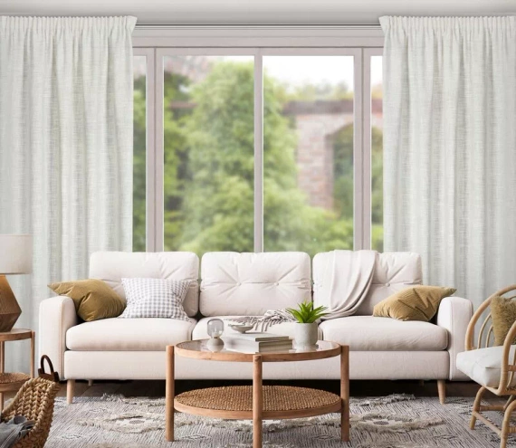 Rosi Zasłona na taśmie Eurofirany beżowy