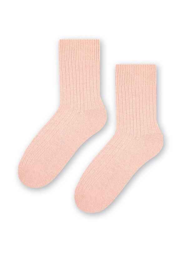 ART..093 Skarpety Damskie Wełniane Steven 023 czarny