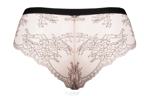 Atina Bokserki Unikat beżowe – elegancka bielizna damska, wygodne i kobiece