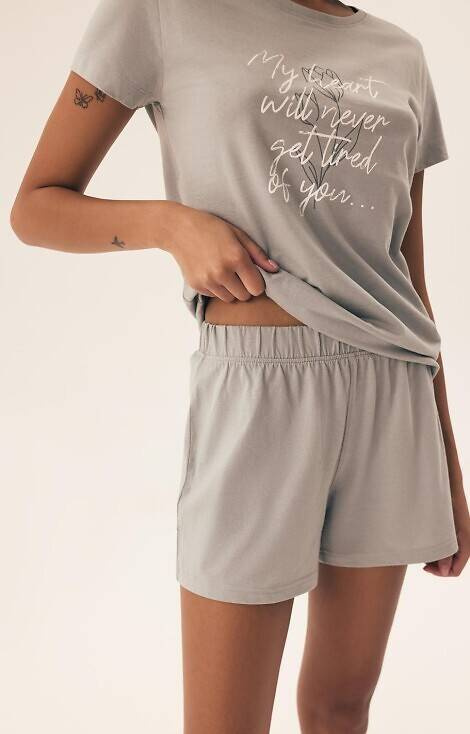 42660 Naturaleza Piżama Damska Henderson - pale green