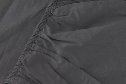 Poly prześcieradło z mikrofibry Detexpol grafitowy