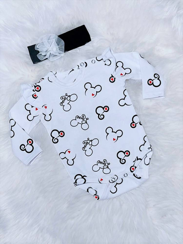 Love Body z długim rękawem Bambarillo biały