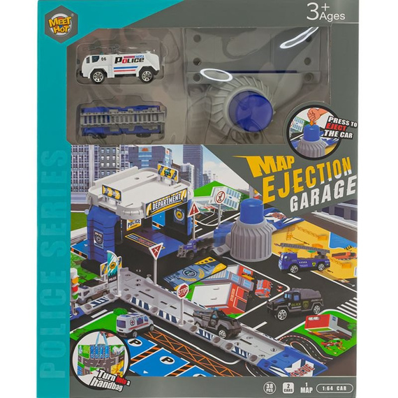 EBZMH-117 Zabawka parking policyjny Eurobaby