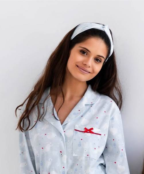 White Bear Opaska na głowę Sensis - niebieski