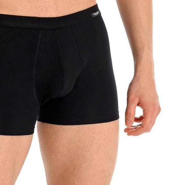 801-5 Levi Bokserki męskie 5- PAK Teyli - czarny