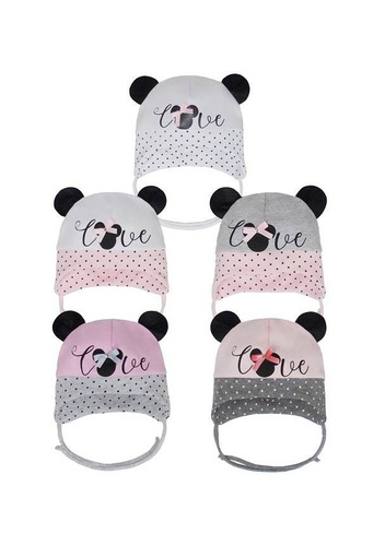 44-002 Czapka dziecięca AJS mix-kolor