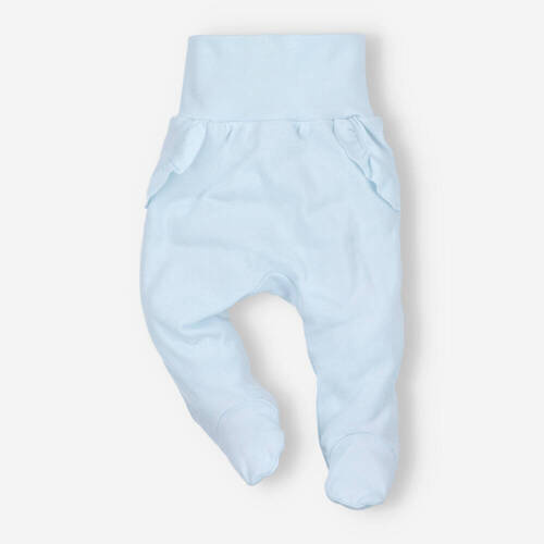 ABN-3945 Sunny Półśpiochy z bawełny organicznej Nini błękitny