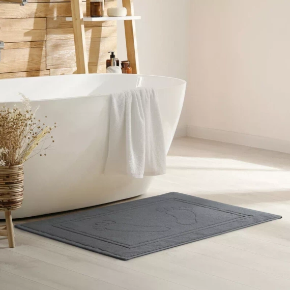 Sammy dywanik łazienkowy Eurofirany stalowy 