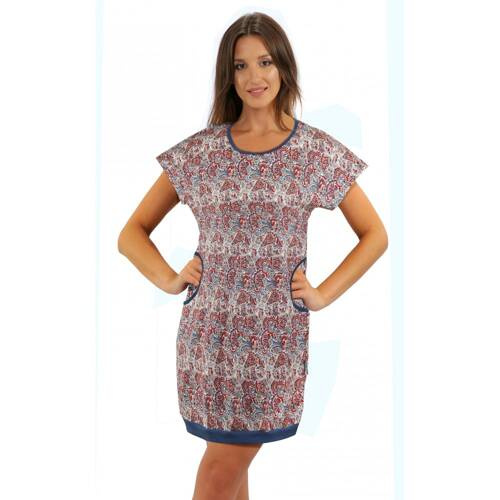 Awa Koszula nocna krótki rękaw Sesto Senso orient