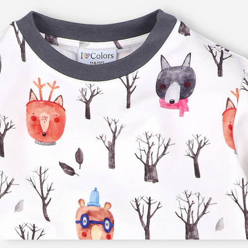 ILC-0002/LAS Bluza dresowa I love Colors - las