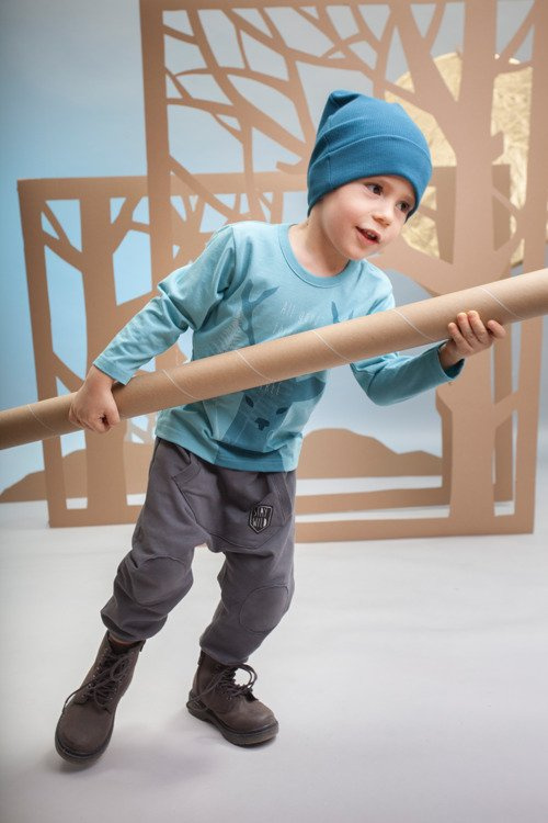 Pumpy "WILD BOY" szare