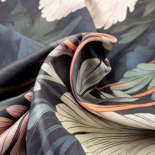 12404 Pościel satynowa kwiaty Darymex satynlove premium