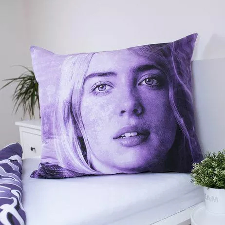 Pościel bawełniana Billie Eilish 140x200 Jerry Fabrics z zamkiem