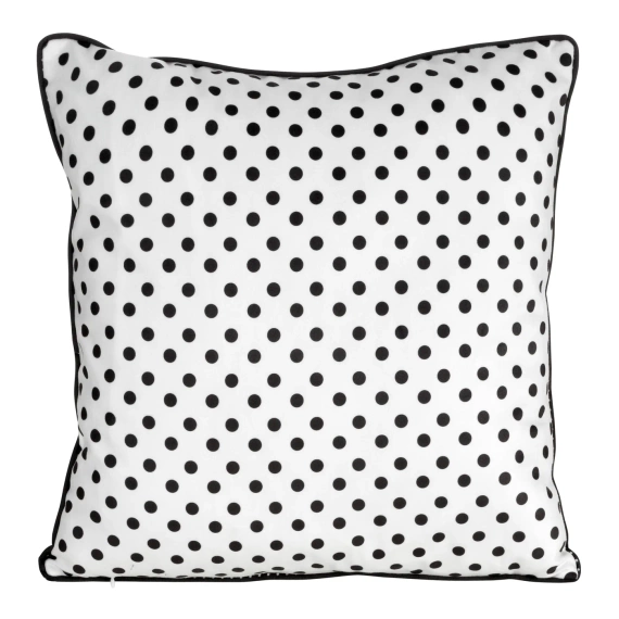 Wiosna 5 Poszewka wielkanocna z welwetu nadrukiem Eurofirany czarny