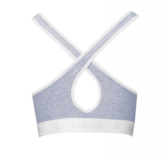 PS012 Top Biustonosz miękki Passion szary
