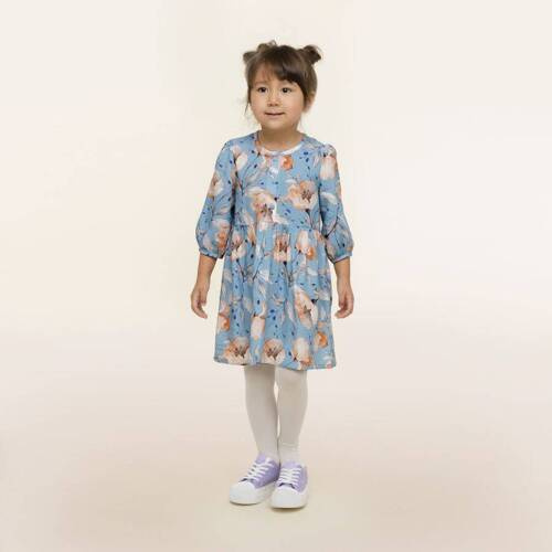 Imagine Sukienka z długim rękawem Pinokio - niebieski