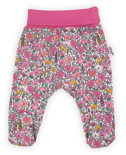 193010 Lea Półśpioch niemowlęcy Nicol - różowy-kwiaty