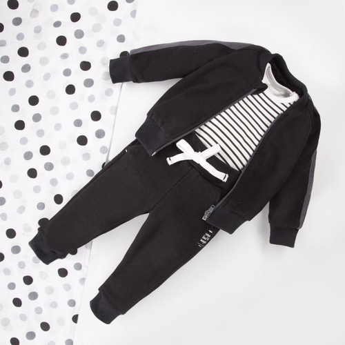 Magic Body z długim rękawem Eevi - białe paski