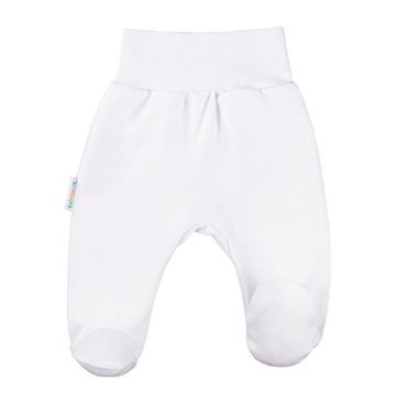 White Półśpiochy niemowlęce Ewa Klucze - biały