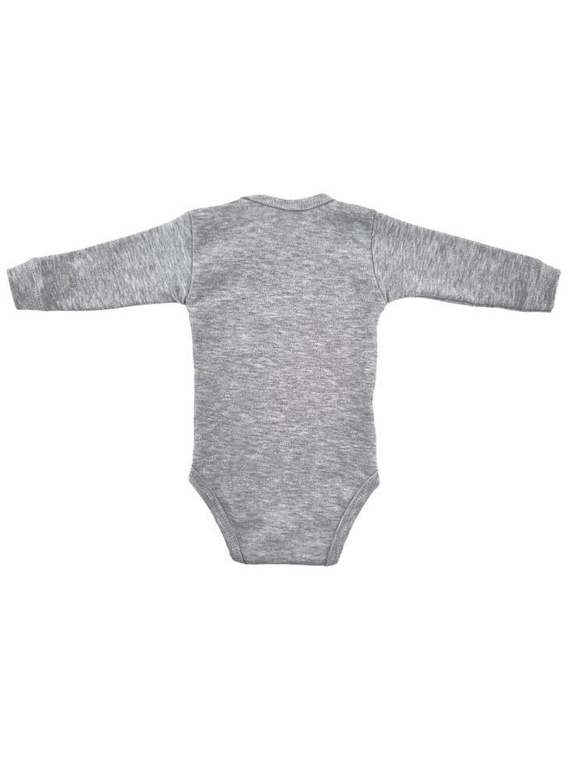 Body z długim rękawem "Music" Terjan - szary