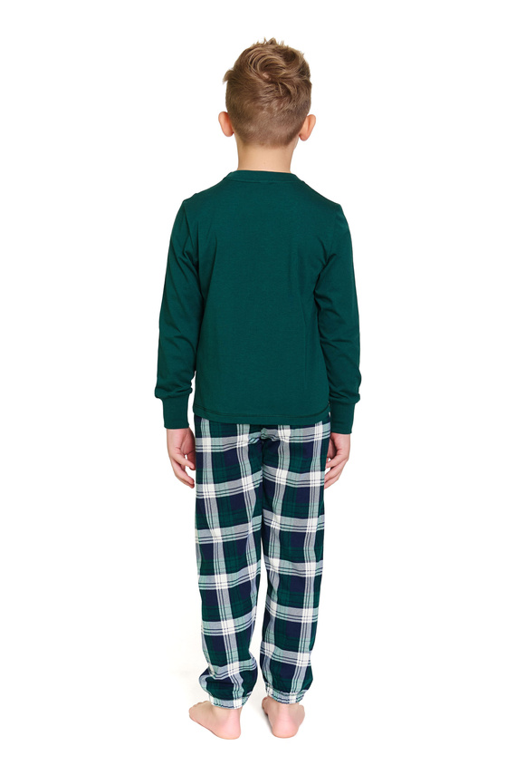 Doctor Nap 7342 – Piżama dziecięca unisex „The Remix” | Kolekcja rodzinna, polska produkcja - navy blue