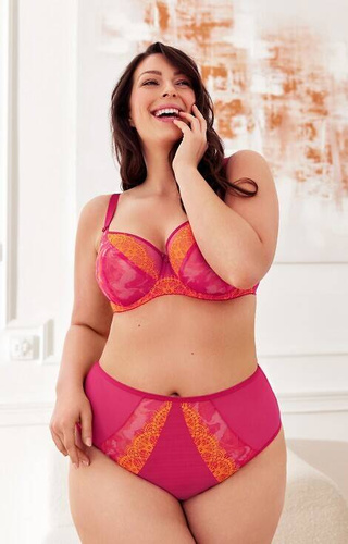 Gorsenia K 858 Show Time Biustonosz miękki amarantowy