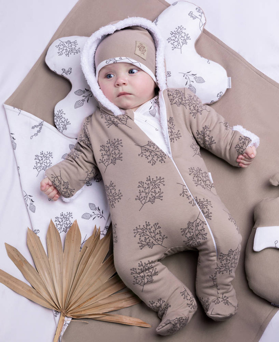 183269 Czapeczka dziecięca "Gaja" Nicol - beżowy