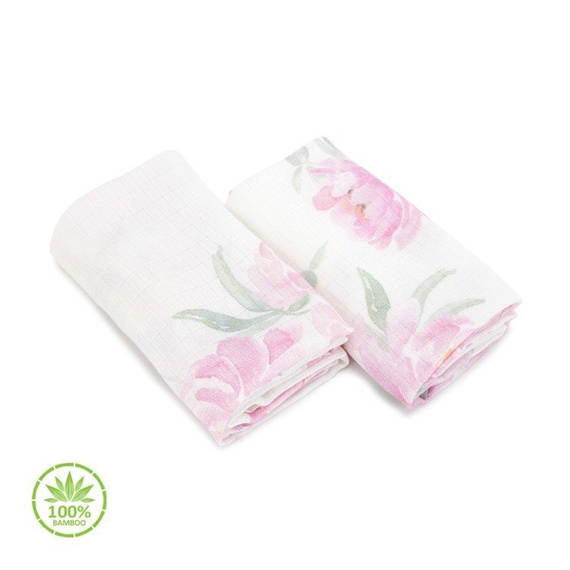 Pieluszki 100% Bamboo muślin Sawanna Makaszka