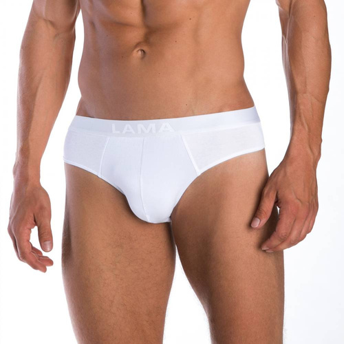  M-4001 SD-01 Slipy Męskie Lama biały