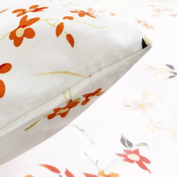 Pościel flanelowa Darymex 31523/1 kwiaty bawełna 160 g/m² ciepła