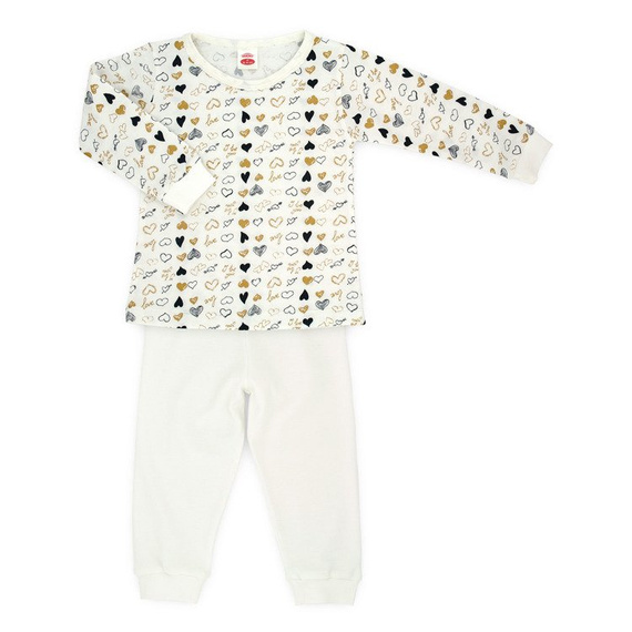 Piżamka niemowlęca "GOLDEN HEARTS" Makoma