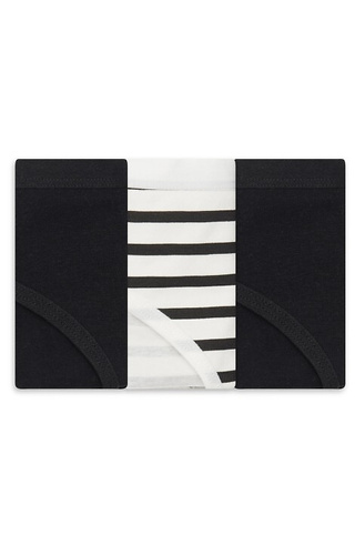 36508-K084 Henderson Figi damskie czarne – bawełniane bikini 3-pack