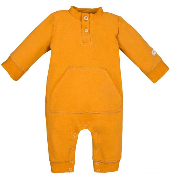 Pajac kangurek bez stópek "Simply Comfy" Ewa Klucze - miodowy