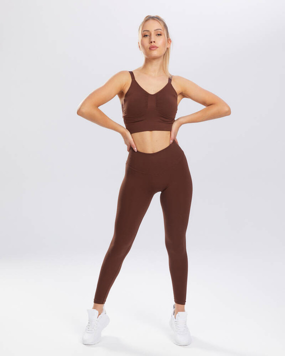 Flex biustonosz sportowy Spaio coffee