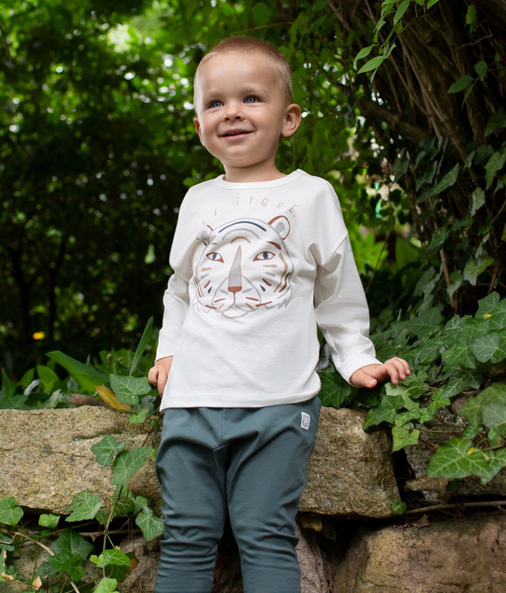 Le Tigre Bluzka z nadrukiem Pinokio - ecru
