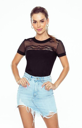 Luca Bluzka damska Eldar - czarny