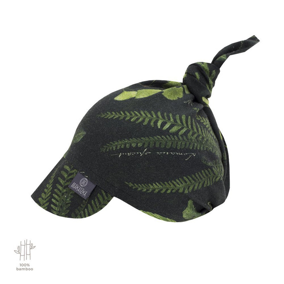 Chustka z daszkiem na gumce 100% Bamboo Fairies - Makaszka