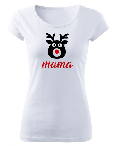 "MAMA TATA SYN RENIFERY " zestaw koszulek świątecznych Moocha 